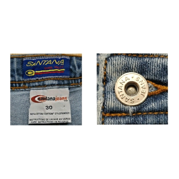 Vintage 90s High-Waisted Jeans - Picture 3 of 3